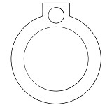 christmas tag circle 001